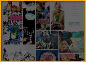 Penelope Meniere - Artist - Website
